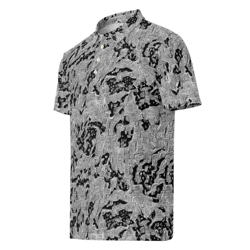 Nocturnal Whispers on a Men's Slim Fit Polo Shirt
