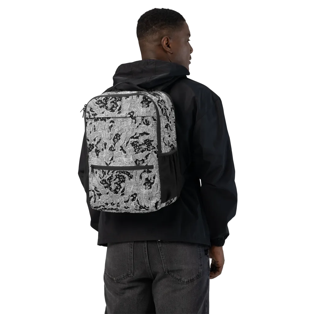 Nocturnal Whispers on Utility Backpack — Back
