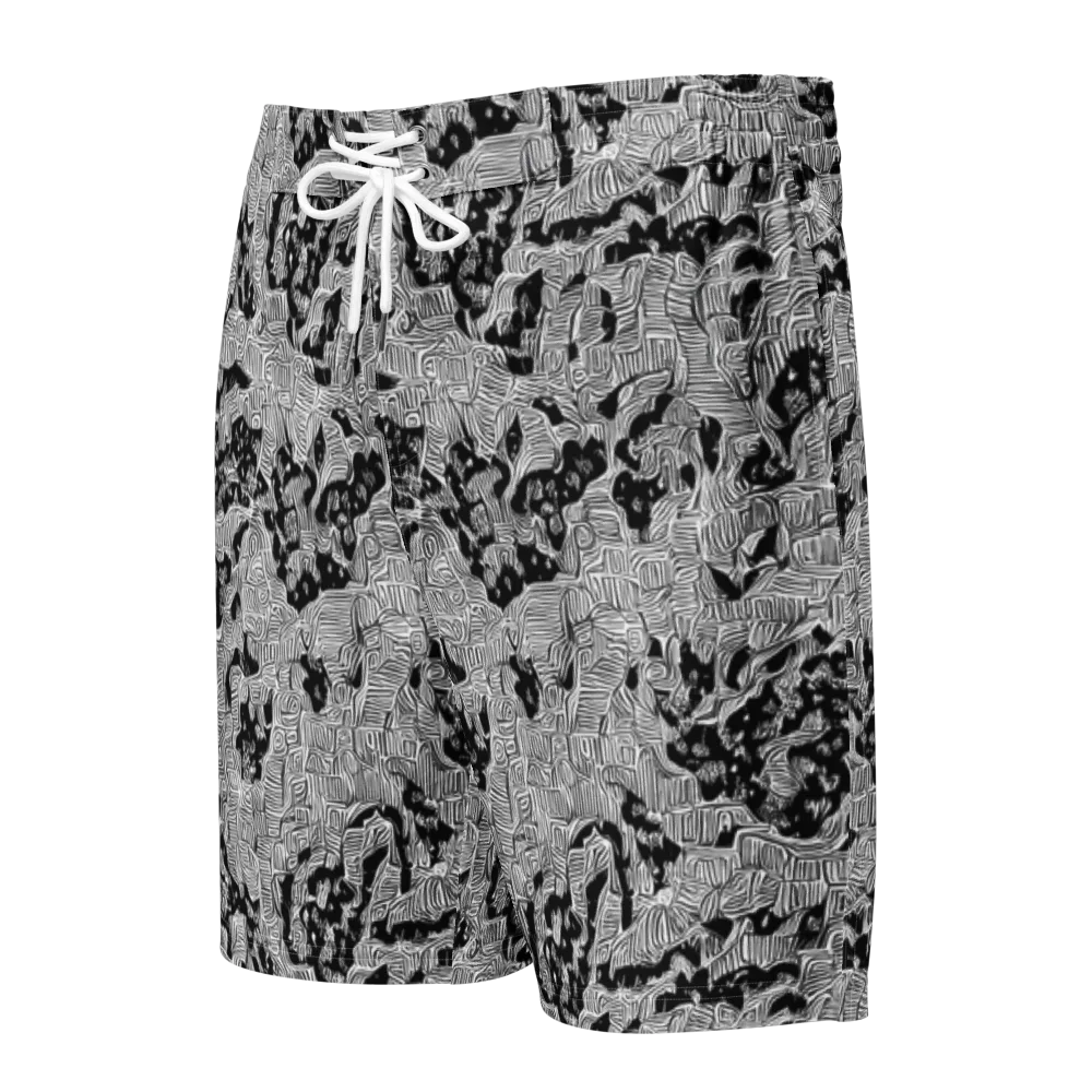 Nocturnal Whispers on Men's Board Shorts — Front