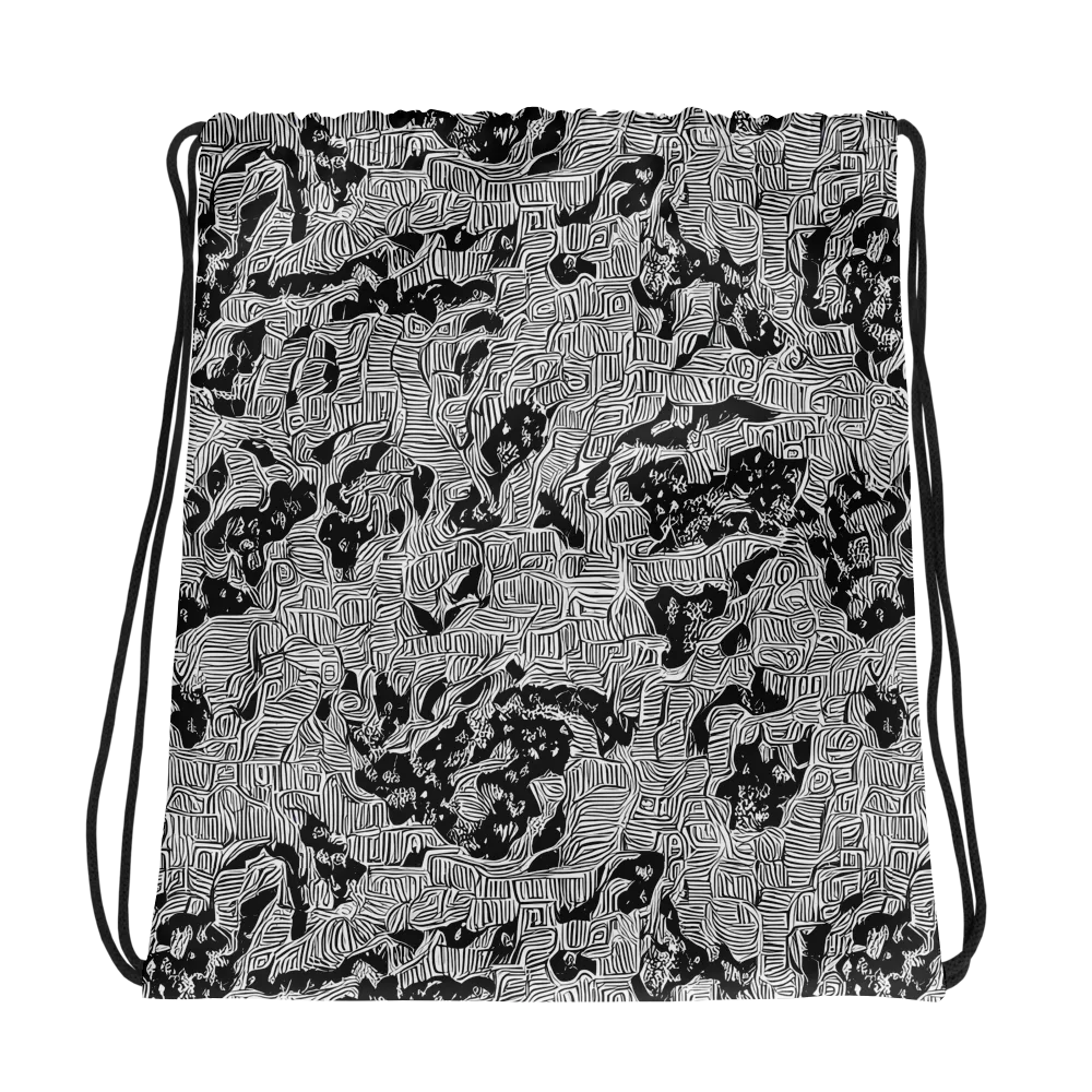 Nocturnal Whispers on Drawstring Bag — Photo