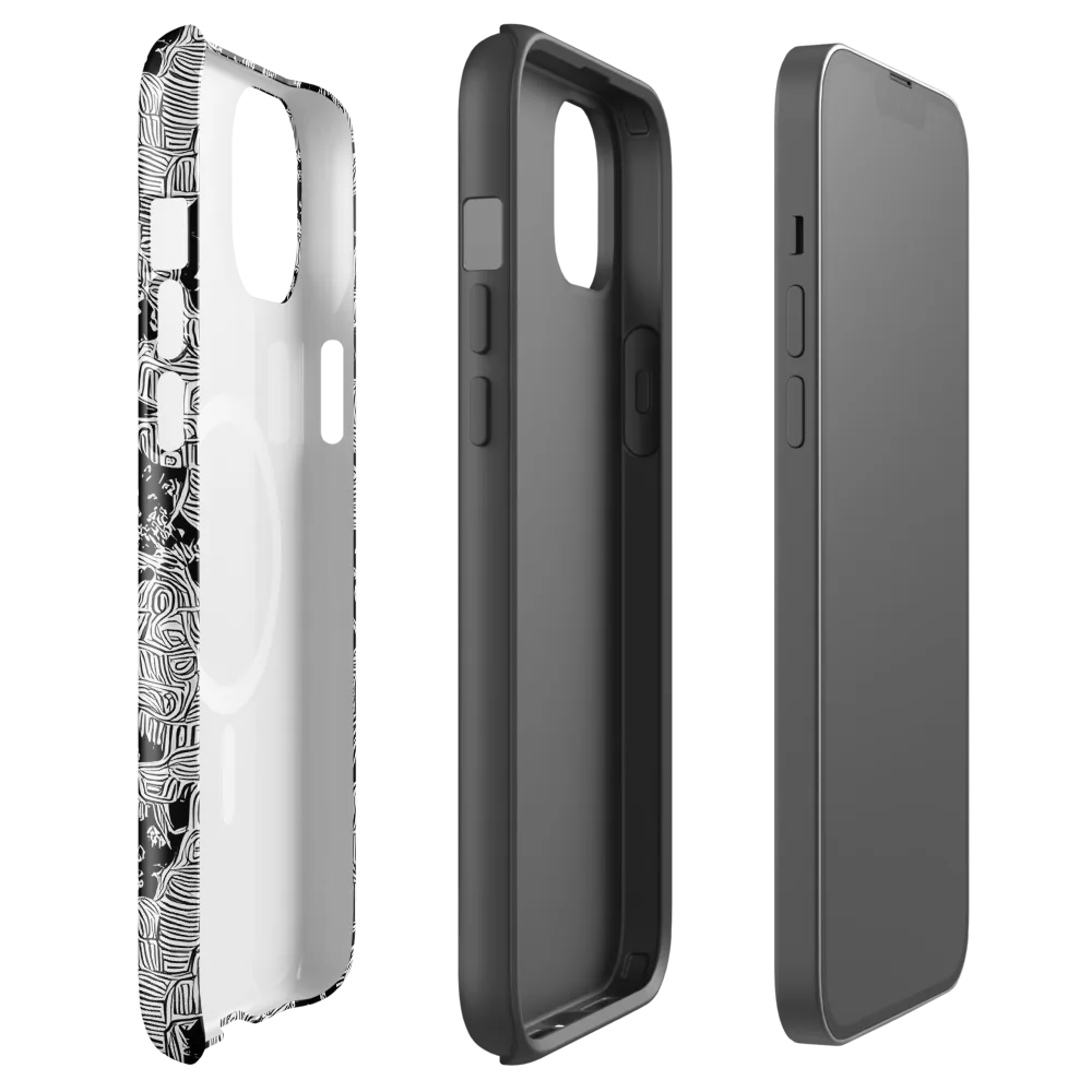 Nocturnal Whispers on MagSafe Tough Case for iPhone® — Front