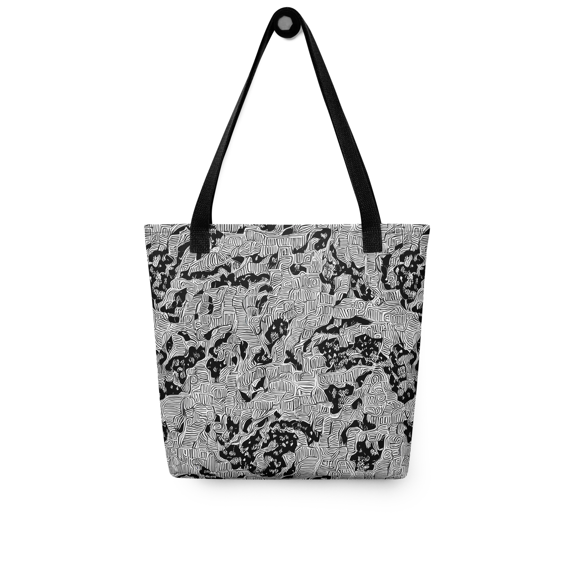 Nocturnal Whispers on Tote Bag — Front