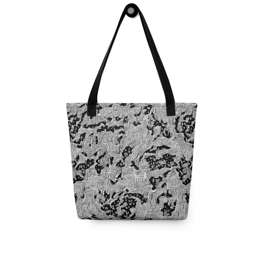 Nocturnal Whispers on Tote Bag — Front