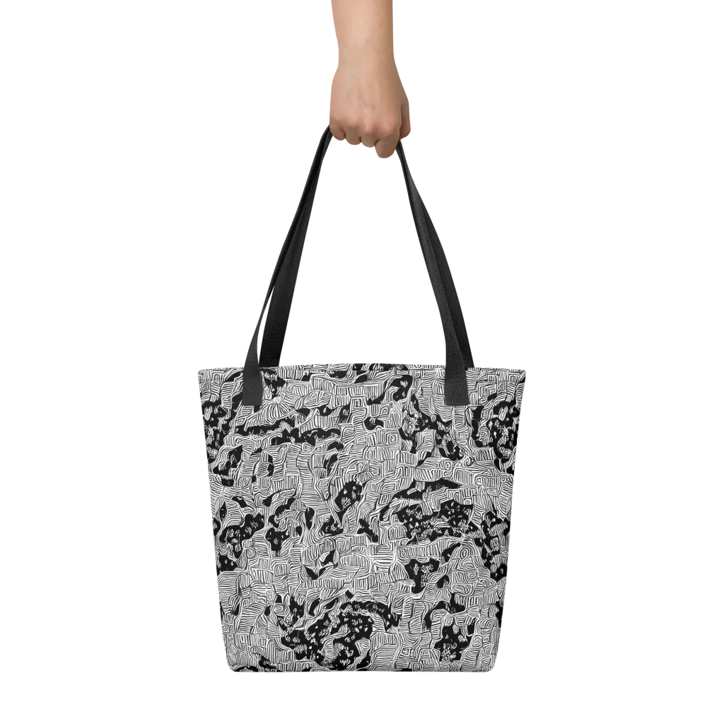 Nocturnal Whispers on Tote Bag — Front