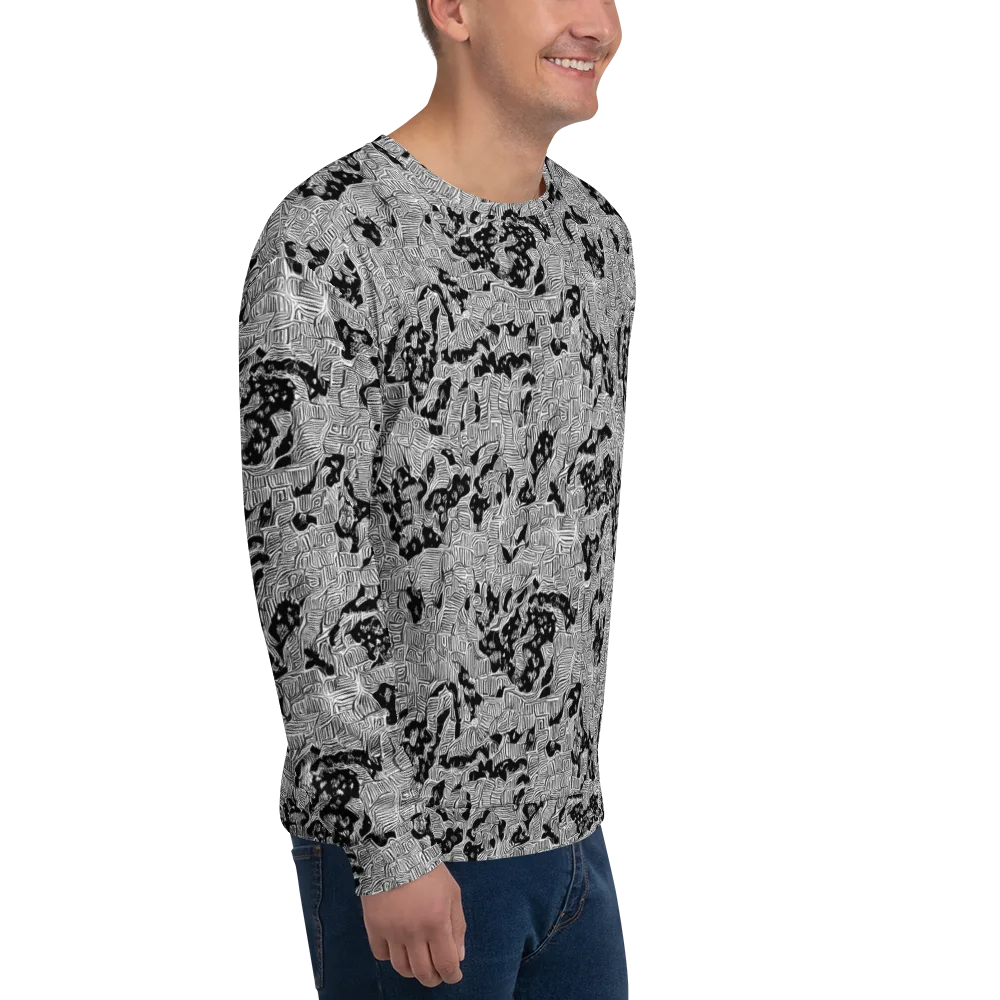 Nocturnal Whispers on Sweatshirt — Right Front