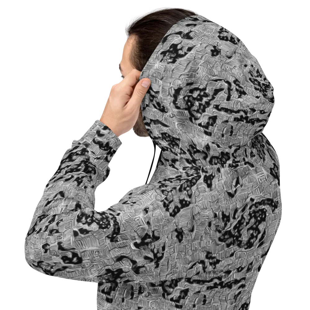 Nocturnal Whispers on Hoodie — Back