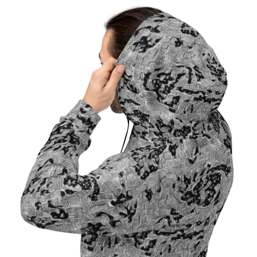 Nocturnal Whispers on a Hoodie