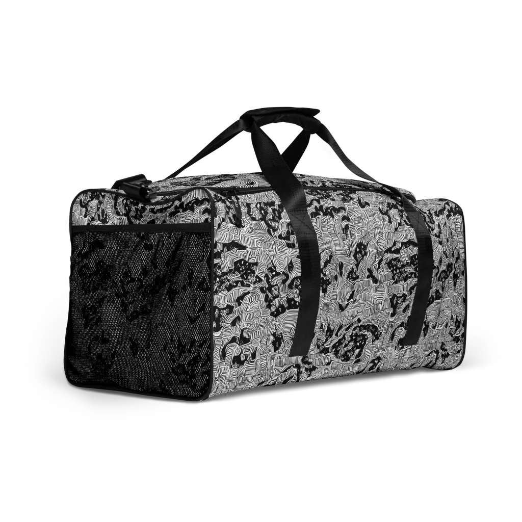 Nocturnal Whispers on Duffle Bag — Right Front