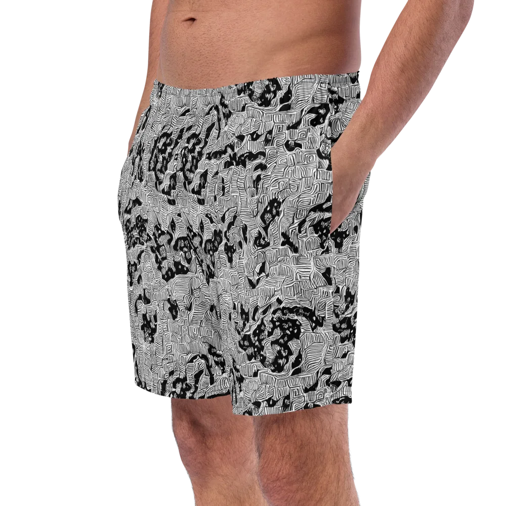 Nocturnal Whispers on Swim Trunks — Left Front