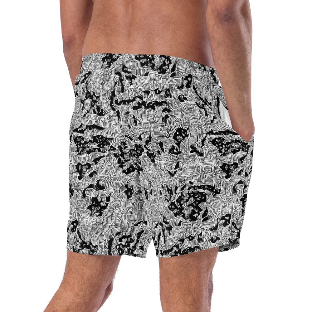 Nocturnal Whispers on Swim Trunks — Right Back