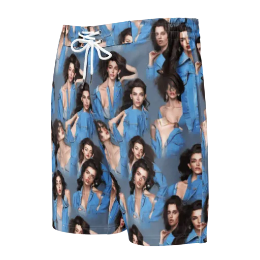 Denim Muse on a Men's Board Shorts