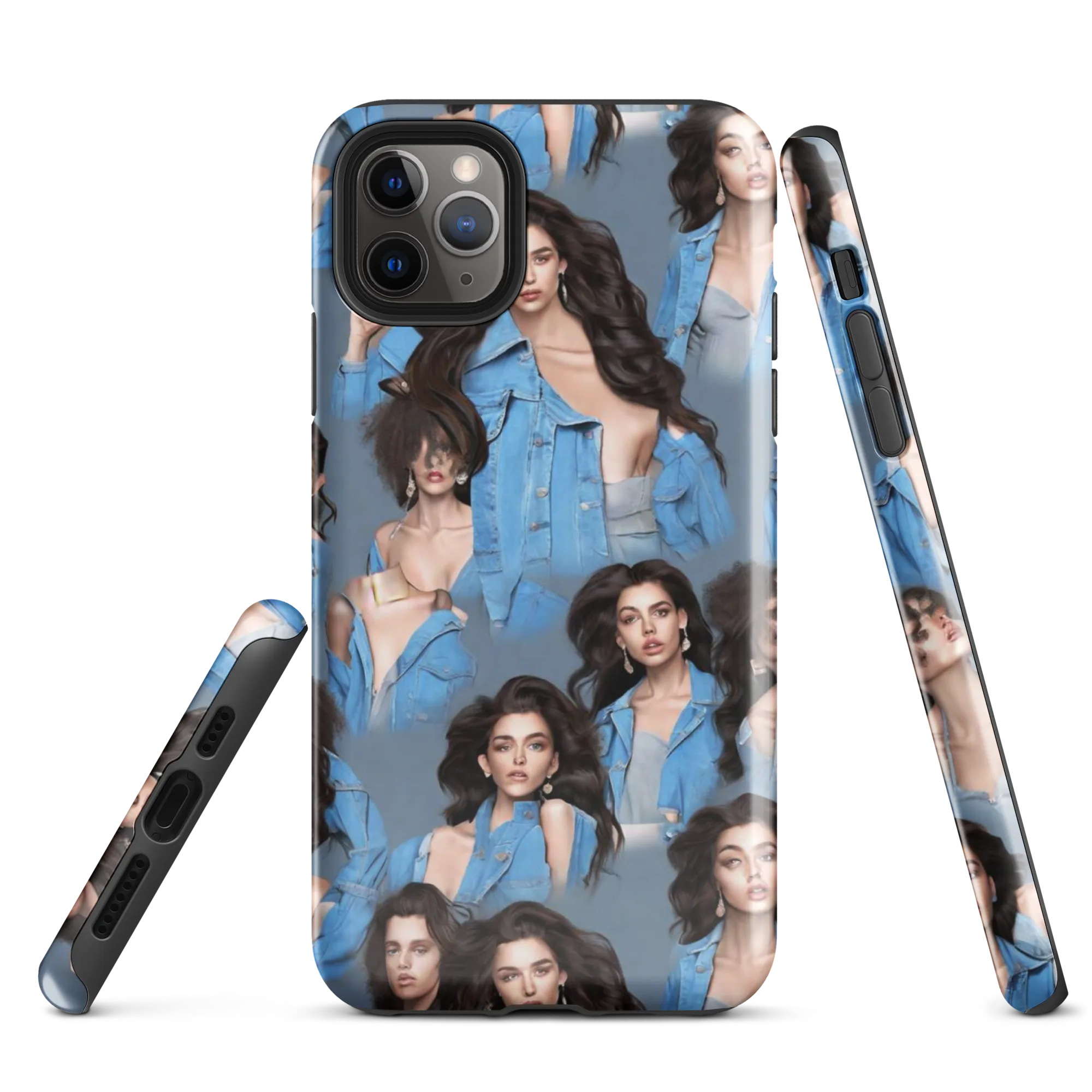 Denim Muse on Tough Case for iPhone® — Front