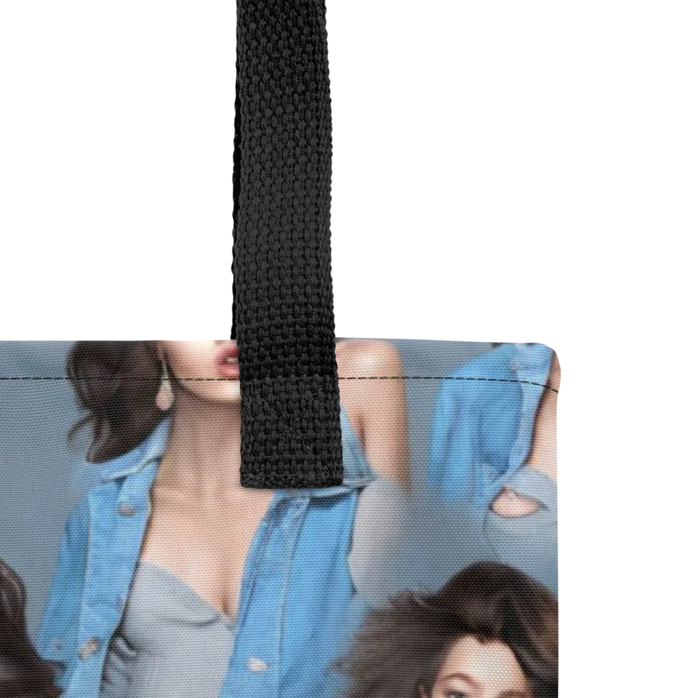 Denim Muse on Tote Bag — Product details