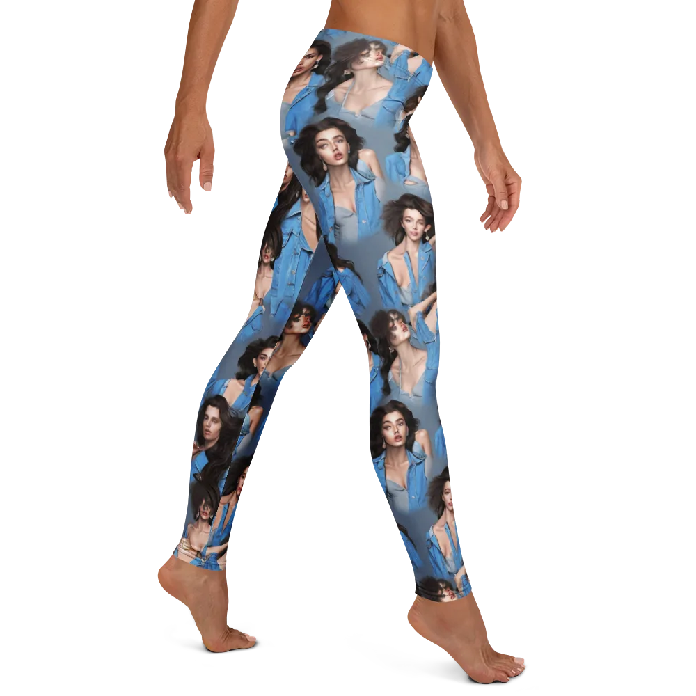 Denim Muse on Leggings — Right