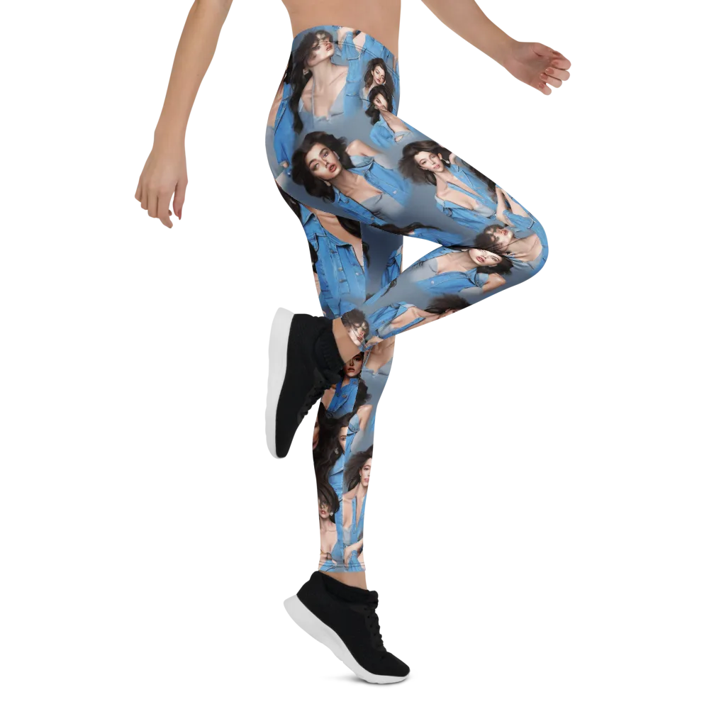 Denim Muse on Leggings — Right