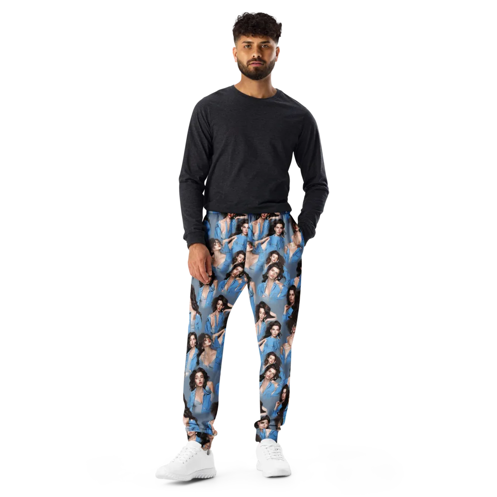 Denim Muse on Men's Joggers — Front