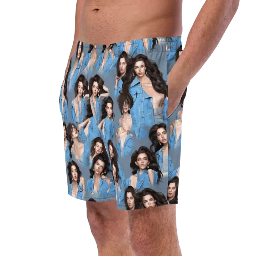 Denim Muse on a Swim Trunks