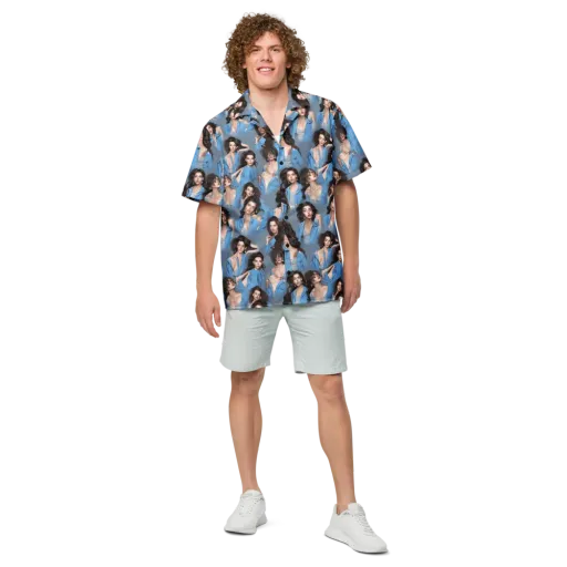 Denim Muse on a Button Shirt