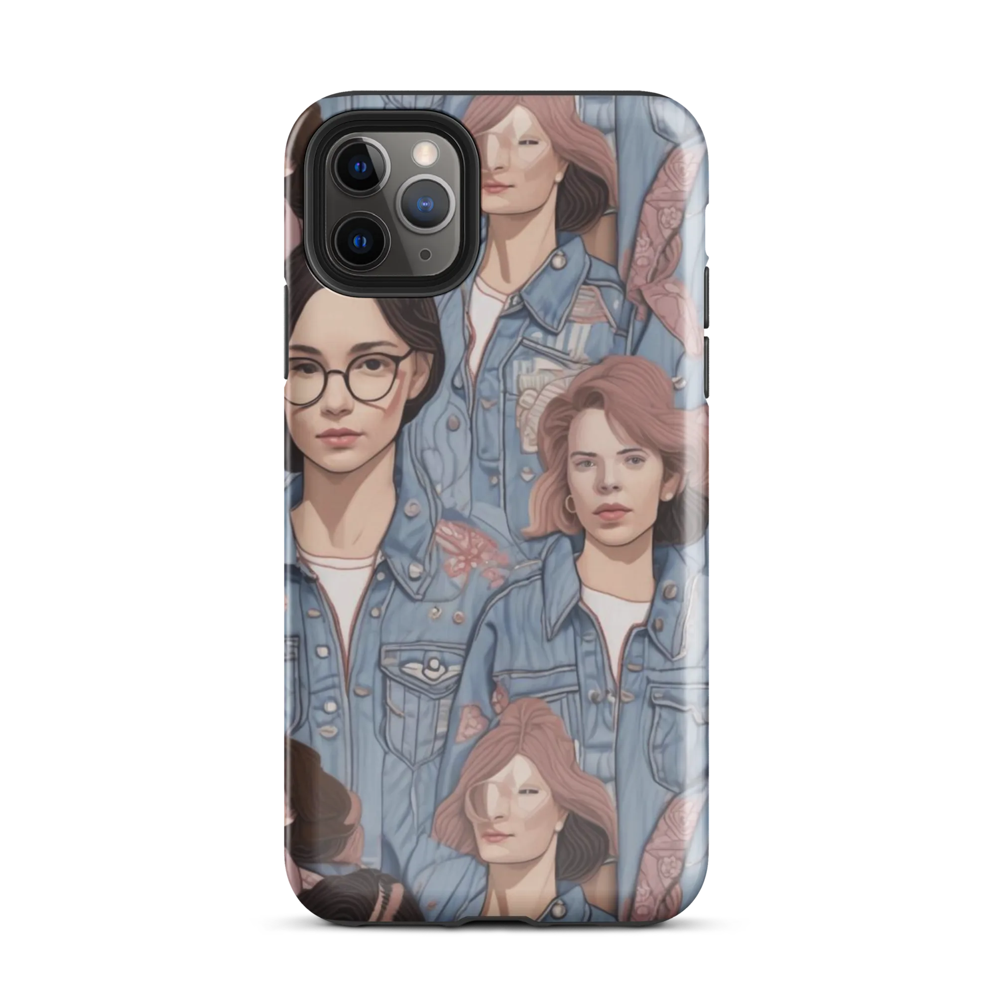 Denim Chorus on Tough Case for iPhone® — Front
