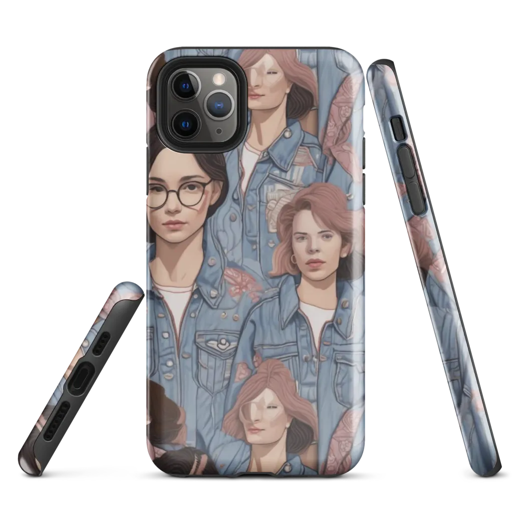 Denim Chorus on Tough Case for iPhone® — Front