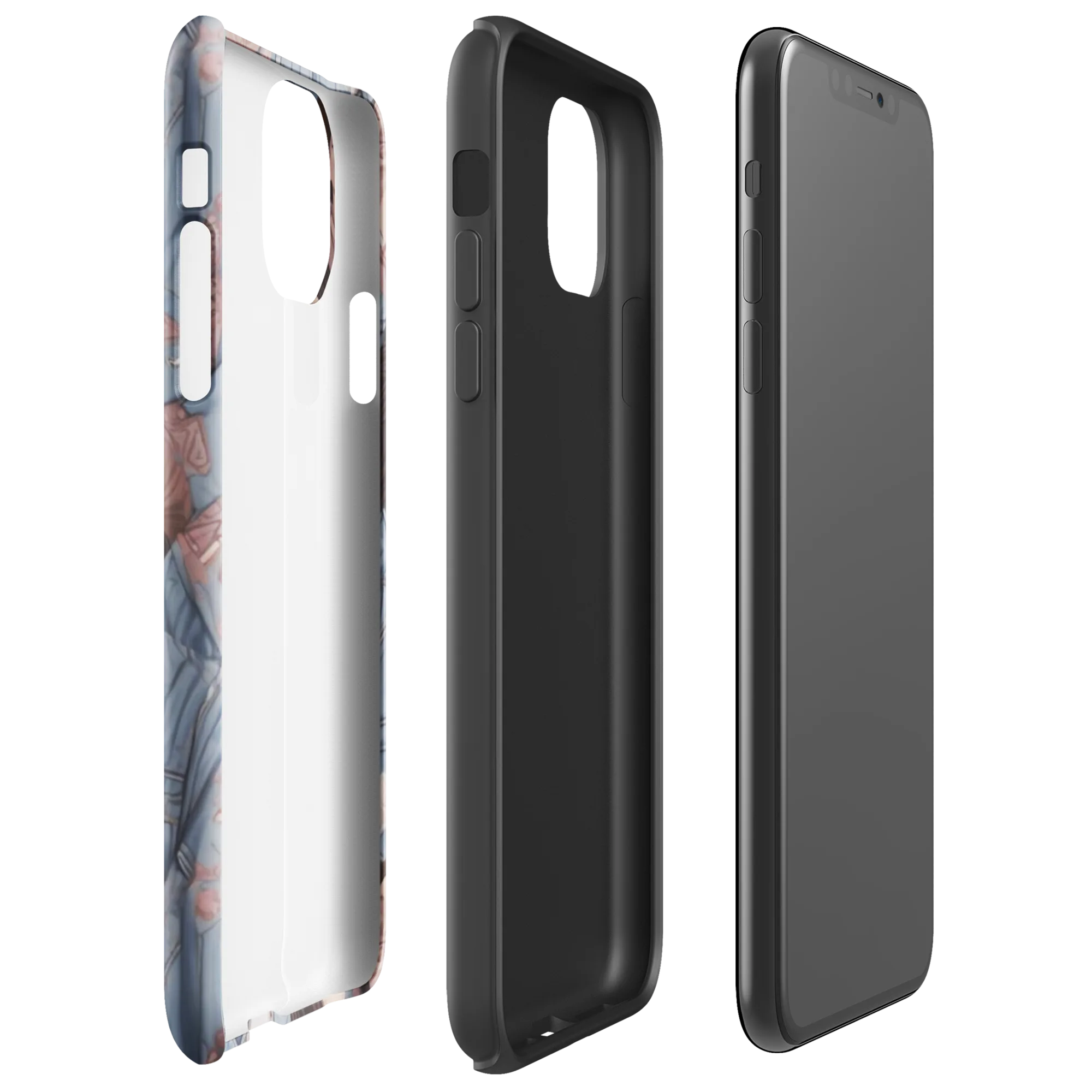 Denim Chorus on Tough Case for iPhone® — Right