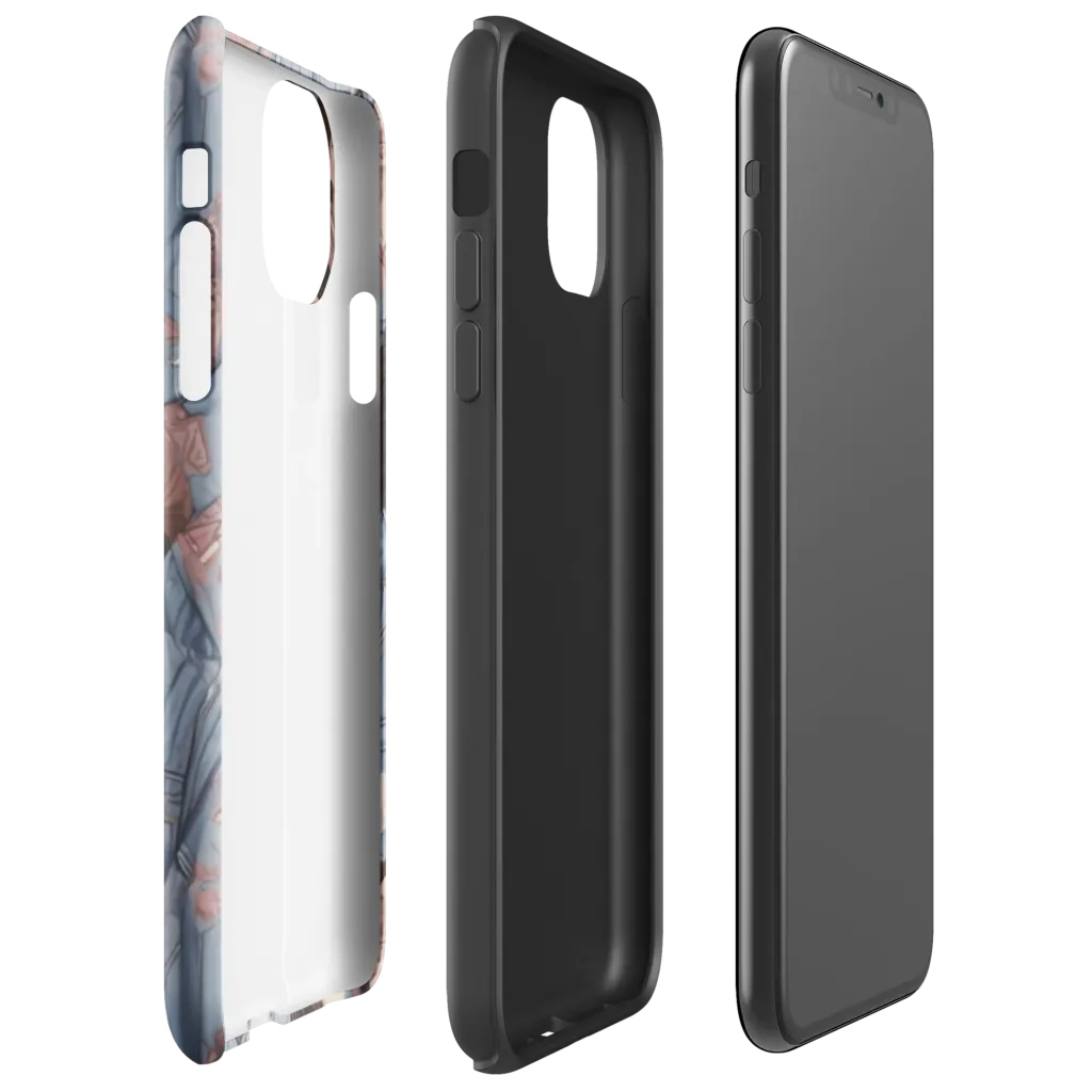 Denim Chorus on Tough Case for iPhone® — Right