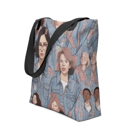 Denim Chorus on a Tote Bag