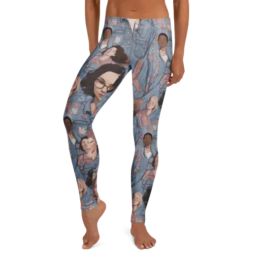 Denim Chorus on a Leggings
