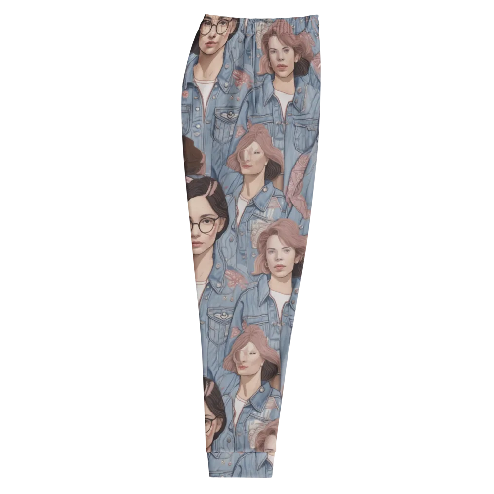 Denim Chorus on Men's Joggers — Right