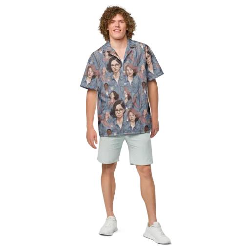 Denim Chorus on a Button Shirt
