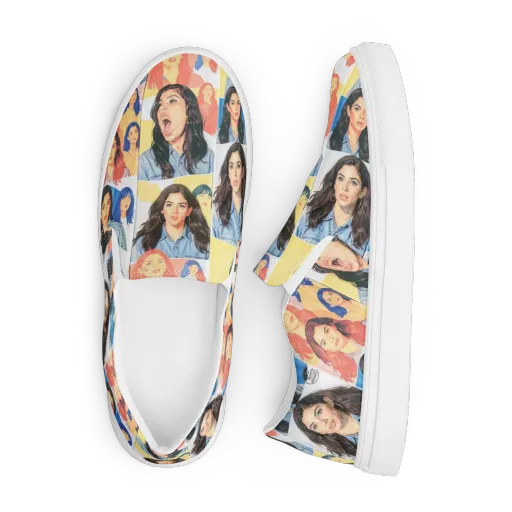 Denim Dreamgirls on a Men's Slip-On Canvas Shoes