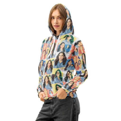 Denim Dreamgirls on a Cotton Hoodie