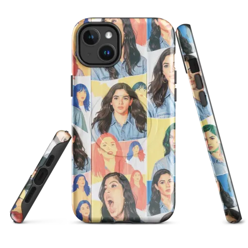 Denim Dreamgirls on a MagSafe Tough Case for iPhone®