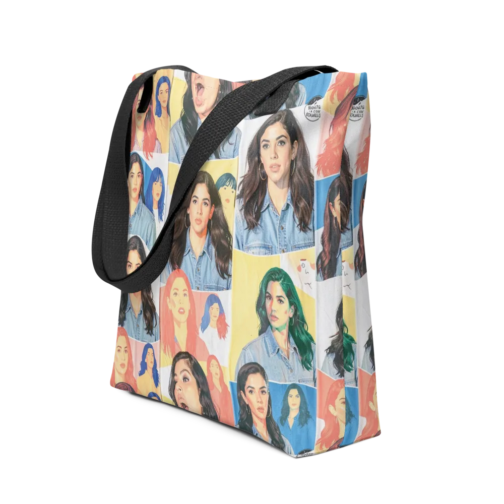 Denim Dreamgirls on Tote Bag — Front