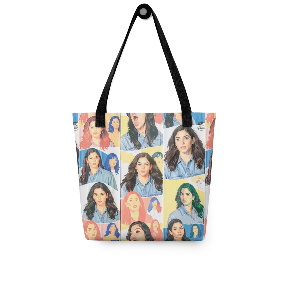 Denim Dreamgirls on Tote Bag — Front