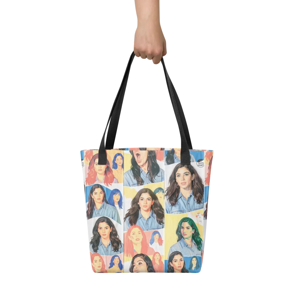 Denim Dreamgirls on Tote Bag — Front