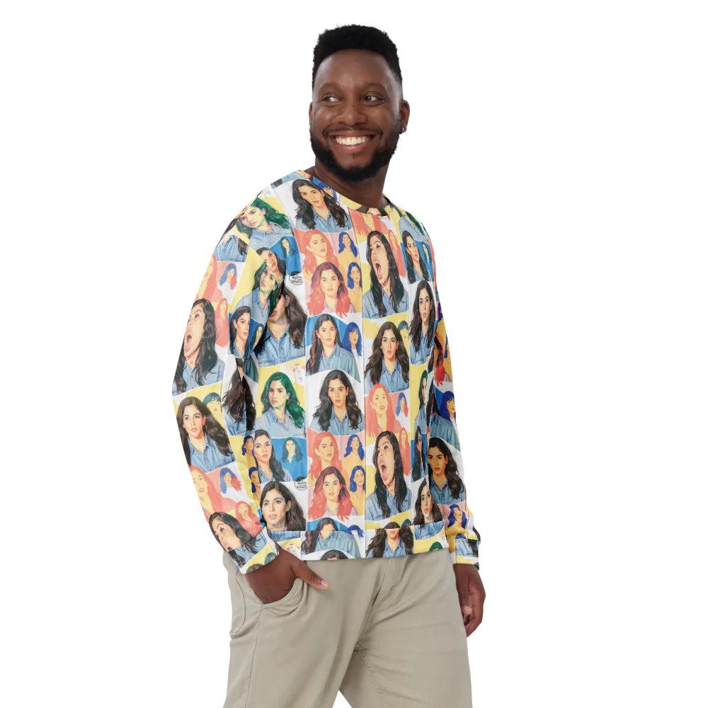 Denim Dreamgirls on Sweatshirt — Front