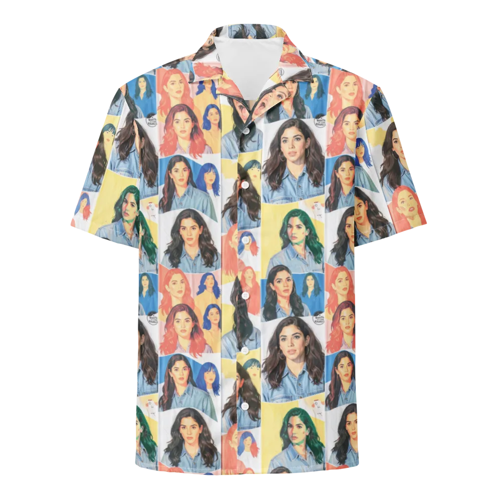 Denim Dreamgirls on Button Shirt — Front