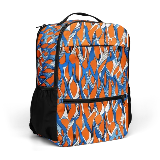 Flamingo Circuit on a Utility Backpack