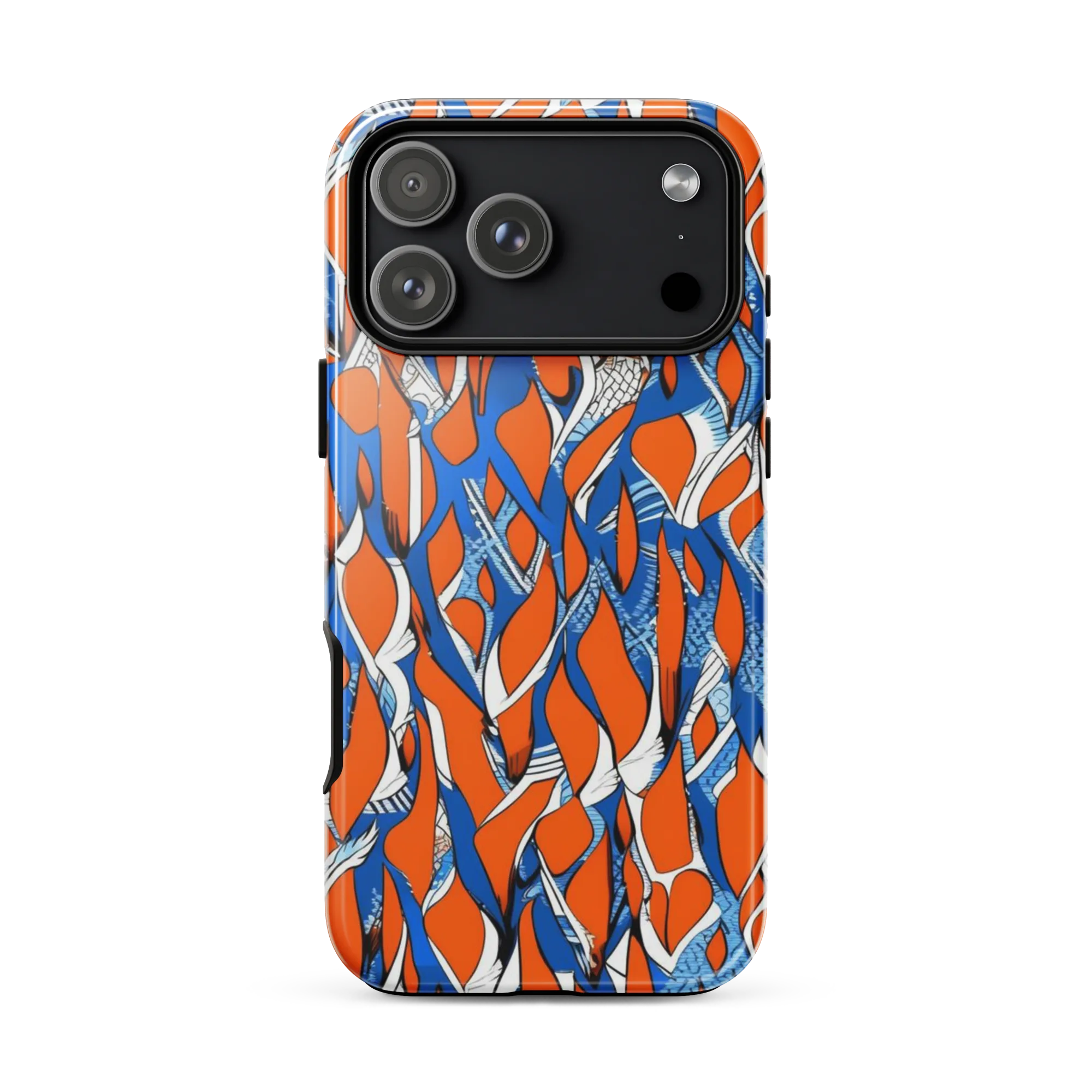 Flamingo Circuit on Tough Case for iPhone® — Front