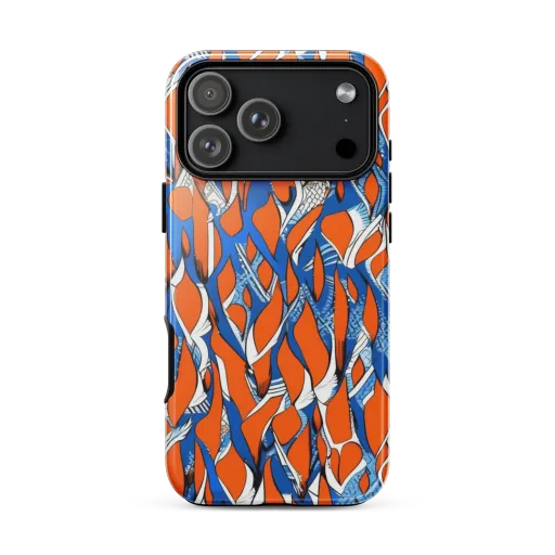 Flamingo Circuit on a Tough Case for iPhone®