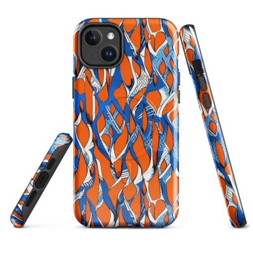 Flamingo Circuit on a MagSafe Tough Case for iPhone®
