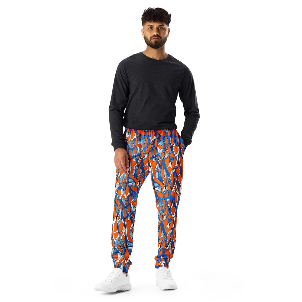 Flamingo Circuit on Men's Joggers — Front