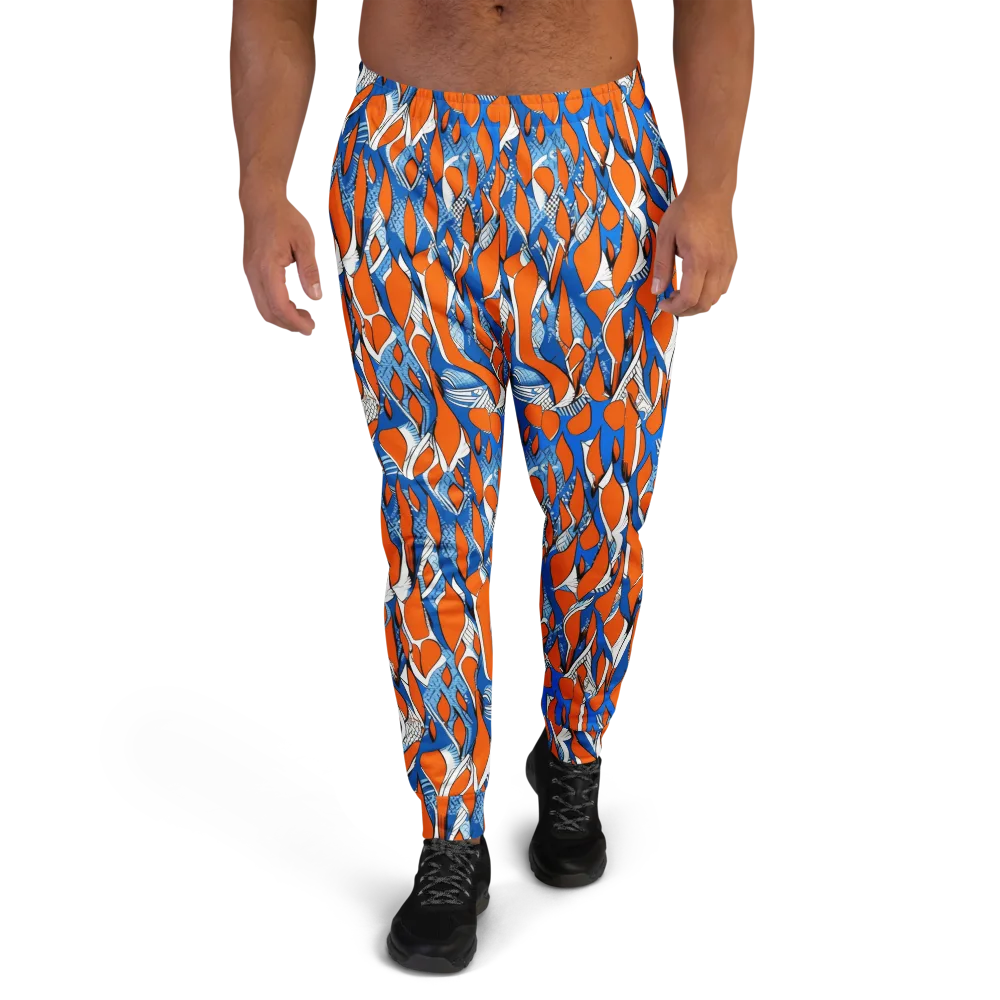 Flamingo Circuit on Men's Joggers — Front