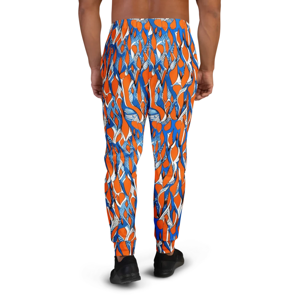 Flamingo Circuit on Men's Joggers — Back