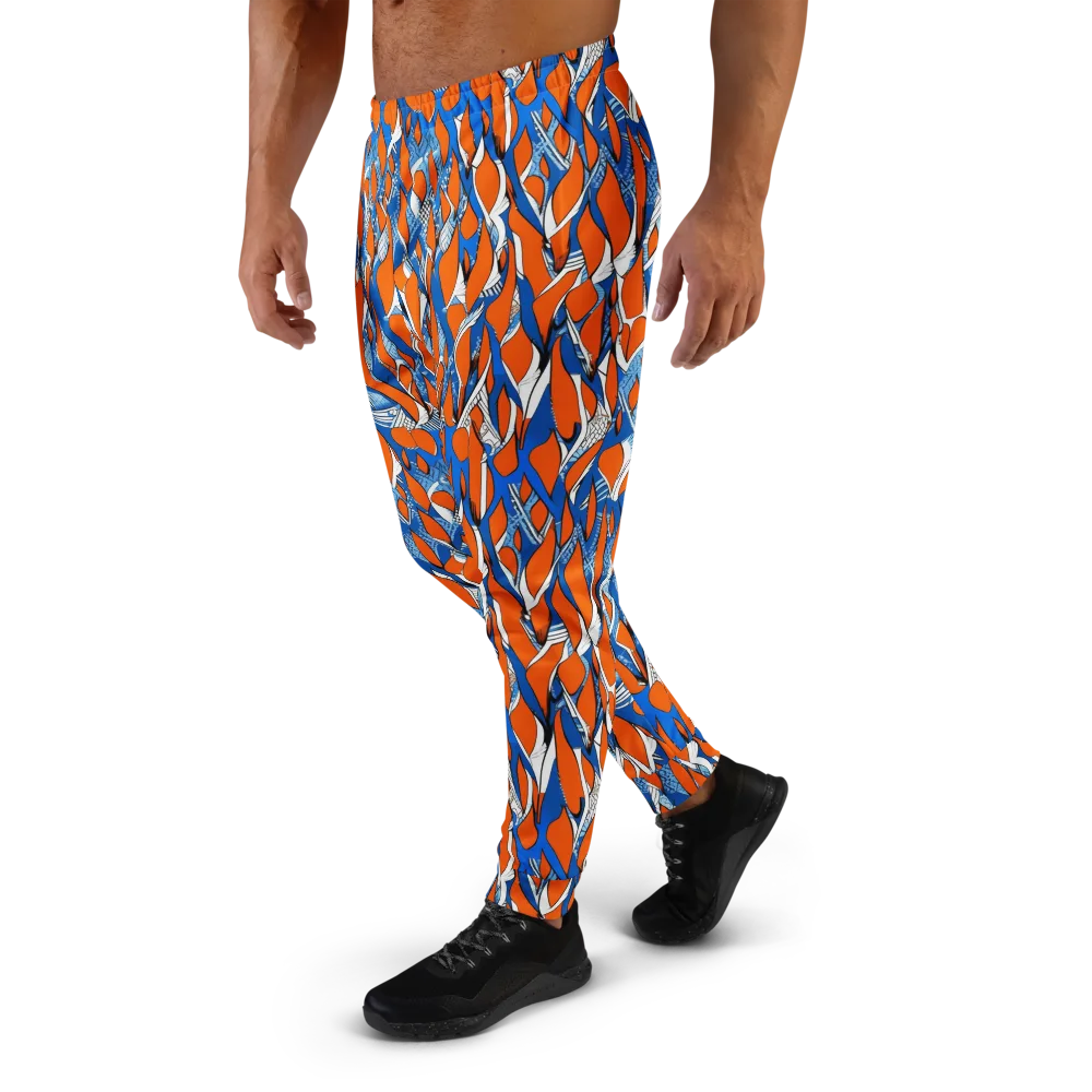 Flamingo Circuit on Men's Joggers — Left