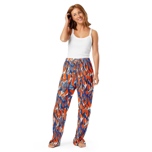Flamingo Circuit on a Women's Pajama Pants