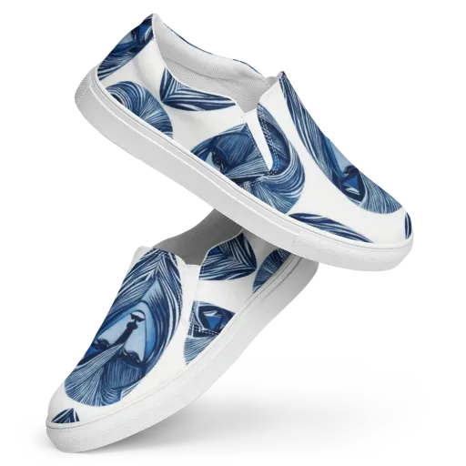 Indigo Visage on a Women's Slip-On Canvas Shoes