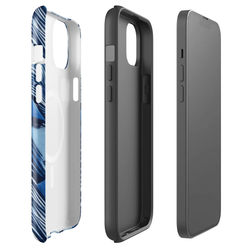 Indigo Visage on MagSafe Tough Case for iPhone® — Front