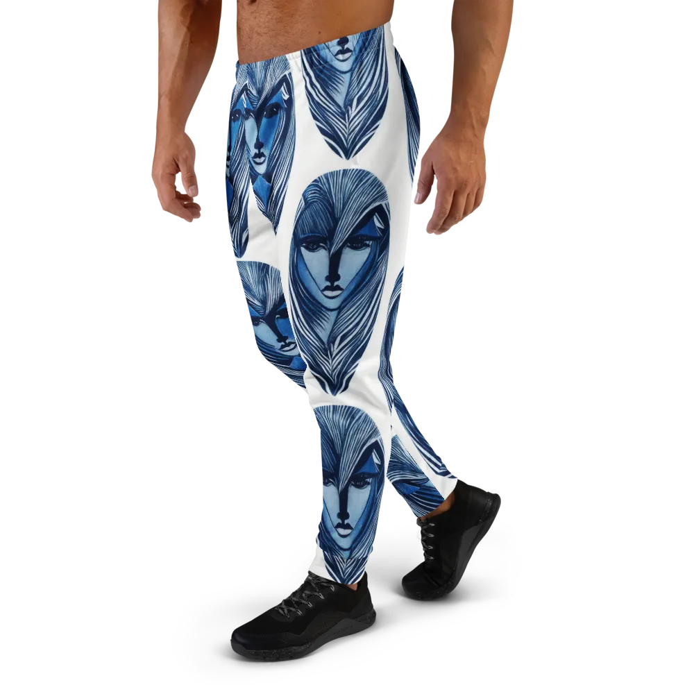 Indigo Visage on Men's Joggers — Left